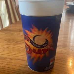 Mohegan Sun basketball souvenir cup